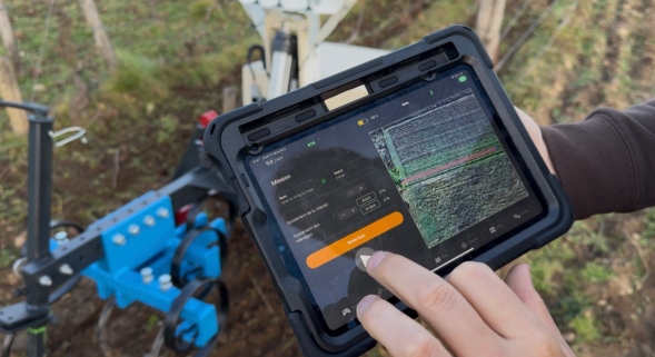 Appli SRBC — planification depuis le bureau ou le champ