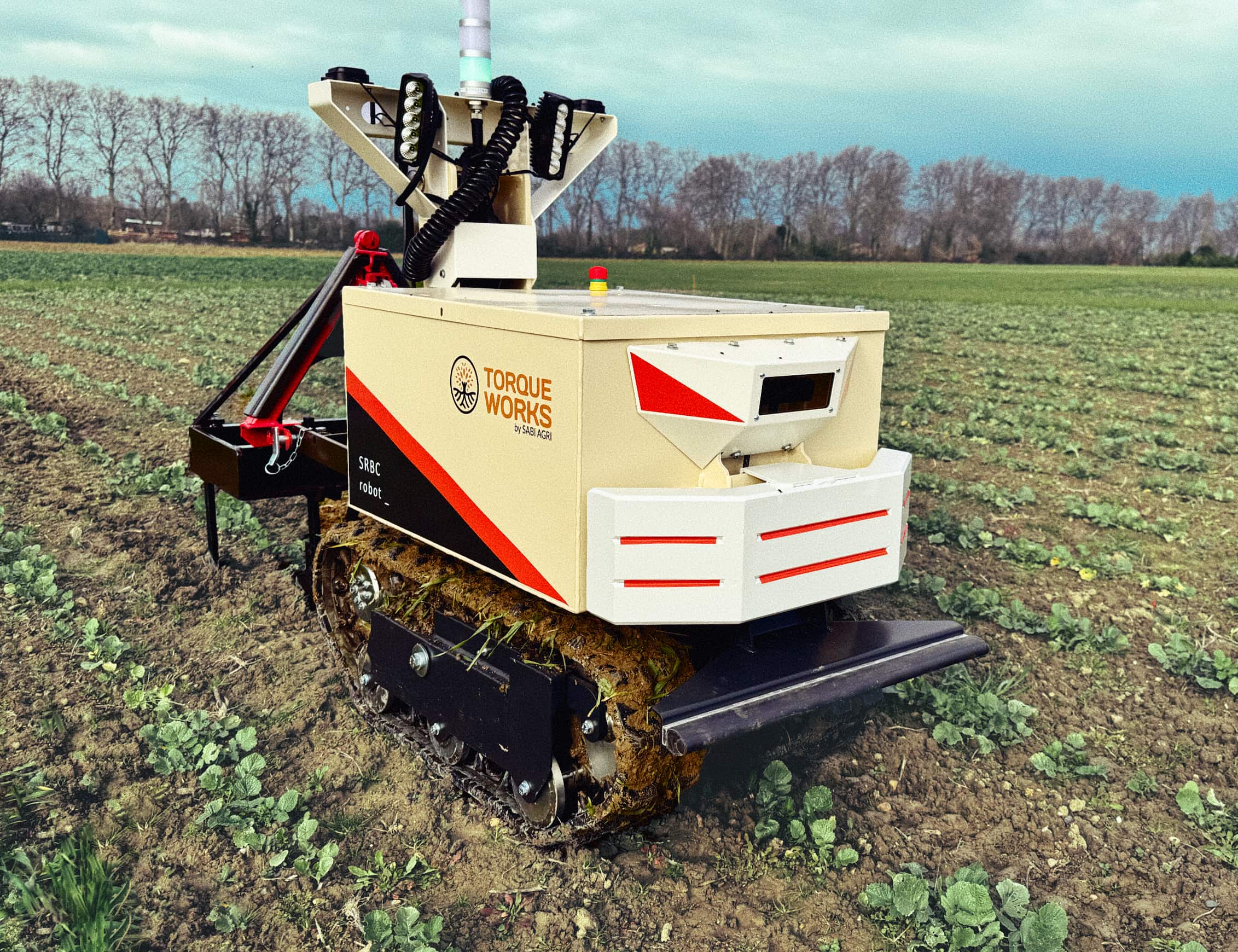 Robot SRBC — désherbage mécanique