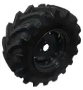 Roue gauche M1/M2 avec pneu BKT AGRIMAX RT657 - 320/65R16TL 120A8/117D