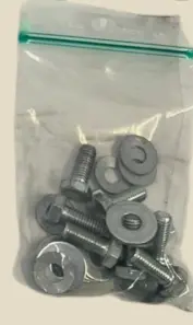 PdR - Kit di viti per cingolo destro SRBC 52/63-C