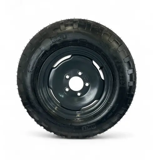 [Z7-TRS-A01075] Rueda alineada izquierda con neumático BKT 16" y llanta Eje Extremo SF 505F