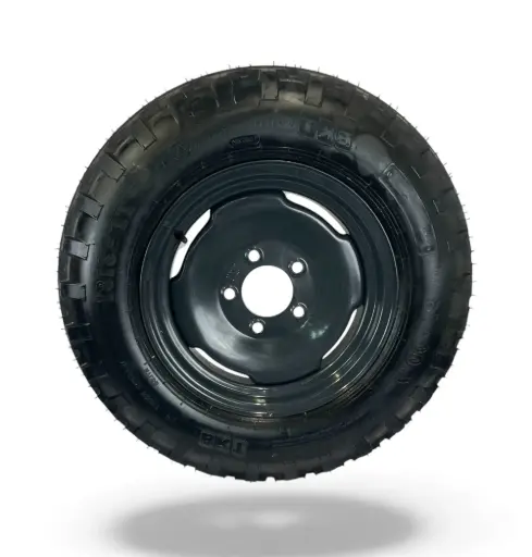 [Z7-TRS-A01074] Ruota linea dritta con pneumatico BKT 16" e cerchio Mozzo Asse SF 505F