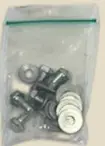 [Z7-KIV-2CV01020] PdR - Kit de tornillos para cubierta de cámara robot SRBC